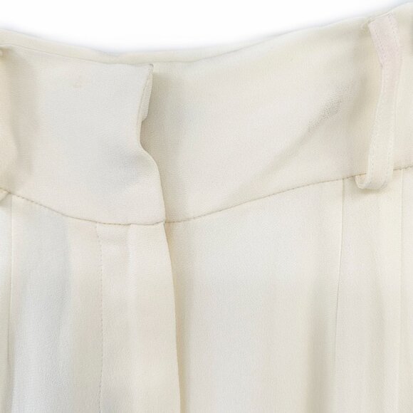 NWT Mother Of Pearl SS20 Ivory Cream "Iona" Wide Leg Belted Pants sz N/A - Picture 5 of 10